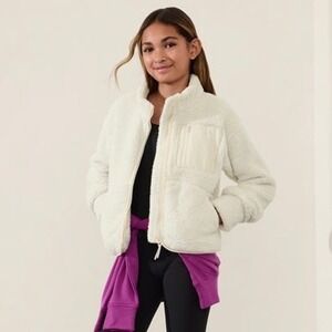 Athleta Girl So Toasty Fleece Jacket XL/14